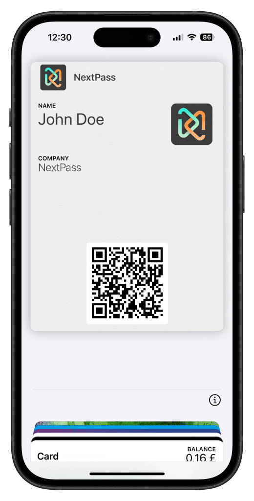 Nextpass shop mockup